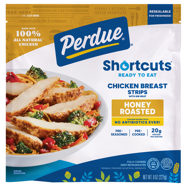 Perdue Short Cuts Honey Roasted Chicken Strips Fresh