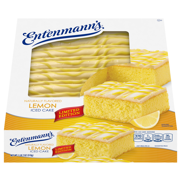 Entenmann's Limited Edition Lemon Iced Cake