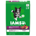 IAMS Proactive Health Beef & Rice Recipe Minichunks Adult Dry Dog Food