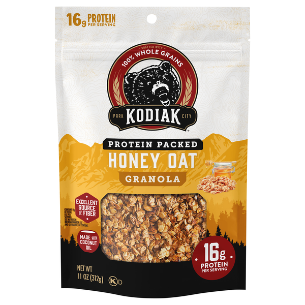 Kodiak Protein Packed Honey Oat Granola