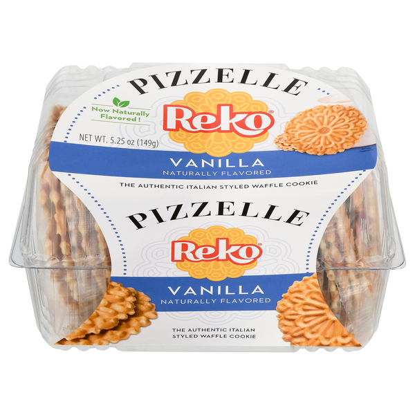 Save on Reko Pizzelle Italian Waffle Cookies Vanilla Order Online