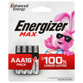 Energizer Max AAA Alkaline Batteries
