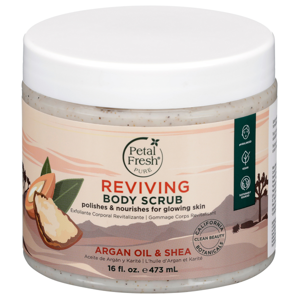 Petal Fresh Pure Reviving Argan Oil & Shea Body Scrub