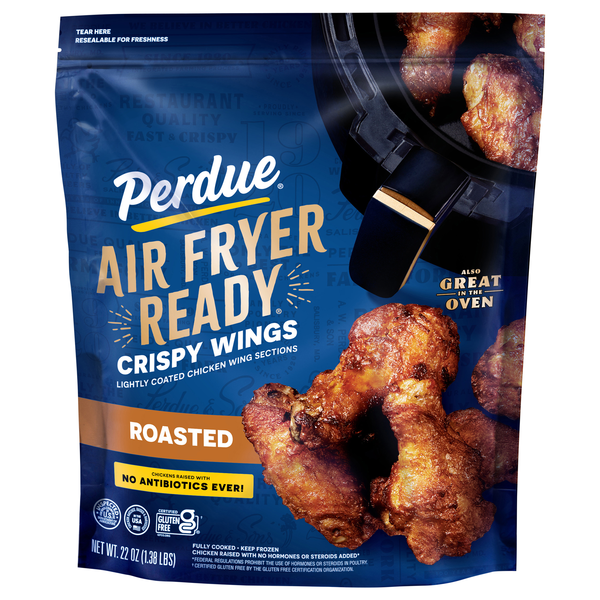 Perdue Air Fryer Ready Roasted Crispy Wings Frozen