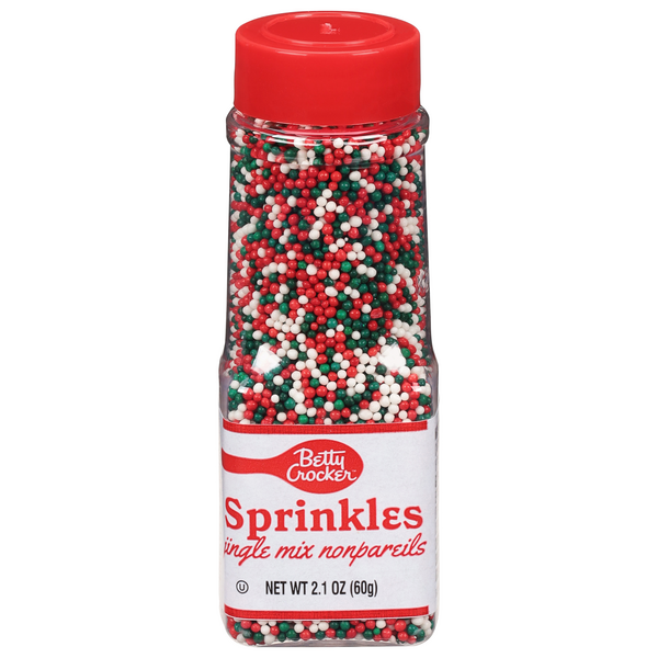 Betty Crocker Jingle Mix Nonpareils Sprinkles
