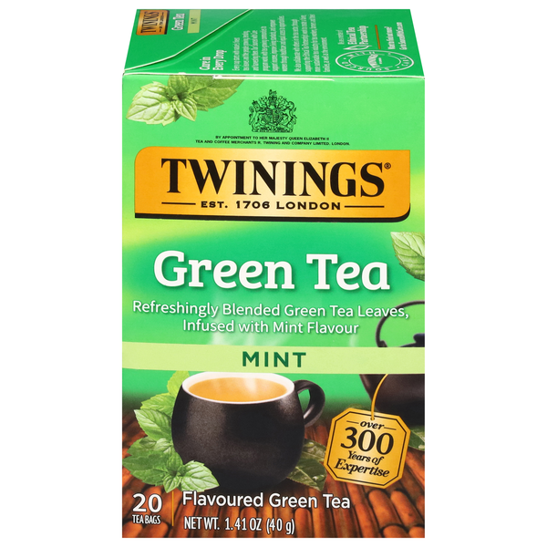 Twinings Mint Green Tea Bags