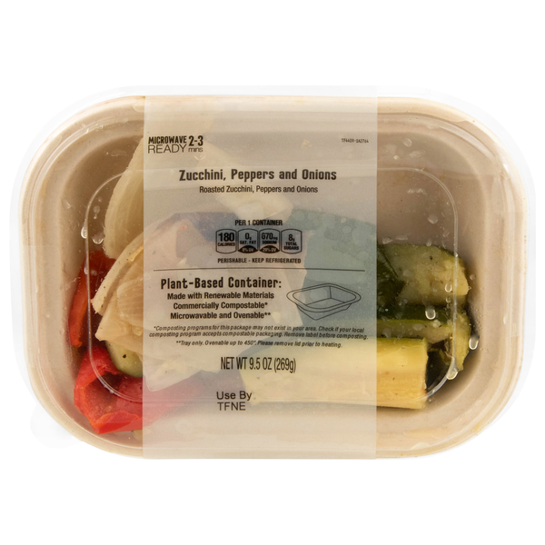 Zucchini Peppers & Onions