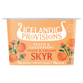 Icelandic Provisions Thick & Creamy Low Fat Peach Cloudberry Yogurt Cup
