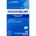 CareOne Mucus Relief 600 mg Extended-Release Tablets
