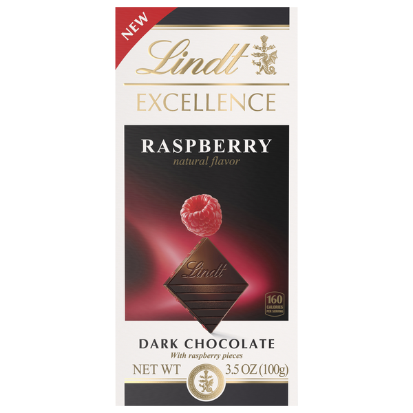 Lindt Excellence Raspberry Dark Chocolate Candy Bar