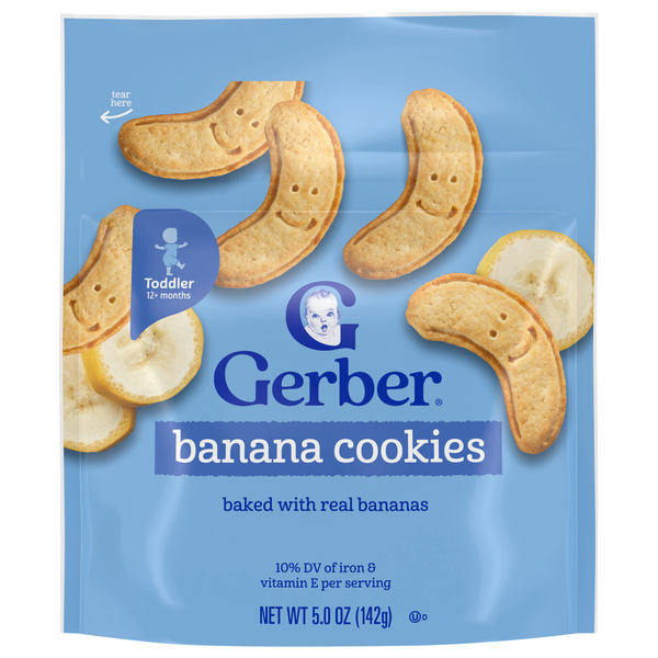 Gerber Toddler Banana Cookies