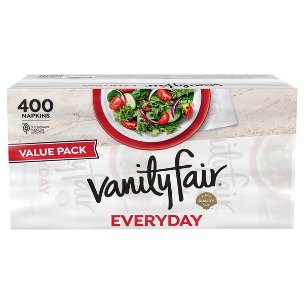 Vanity Fair Everyday 2-Ply Napkins Value Pack