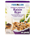Food Lion Crunchy Granola Raisin Bran Cereal