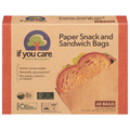 If You Care Paper Snack & Sandwich Bags