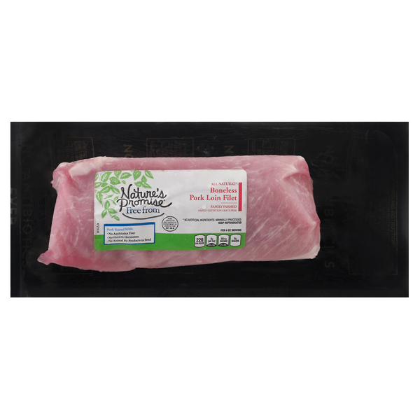 Nature's Promise Natural Boneless Pork Loin Filet