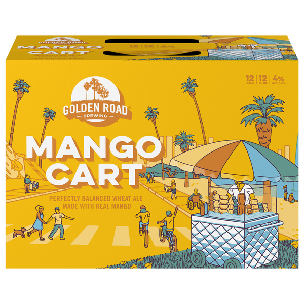 Save on Golden Road Brewing Mango Cart Beer 12 pk Order Online