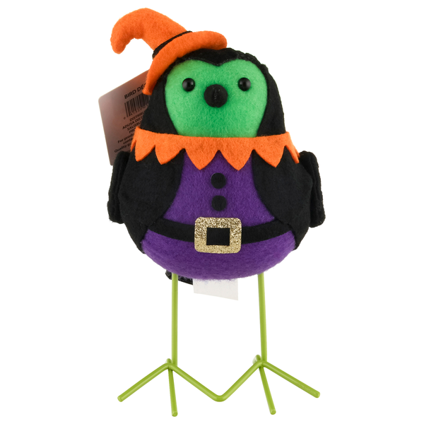 Smart Living Halloween Bird Decor Witch