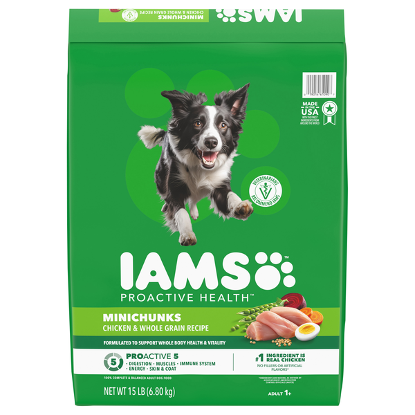 IAMS Proactive Health Minichunks Chicken Adult Dry Dog Food