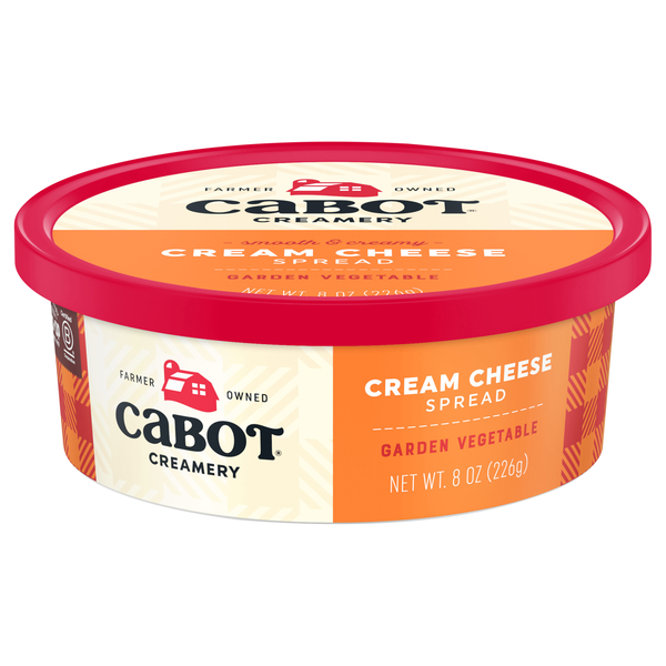 Cabot Creamery Garden Vegetable Cream Cheese Spread