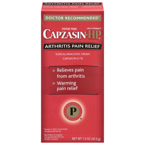 Capzasin HP Arthritis Pain Relief Topical Analgesic Creme