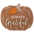 Smart Living Harvest Wood Decor Always Grateful