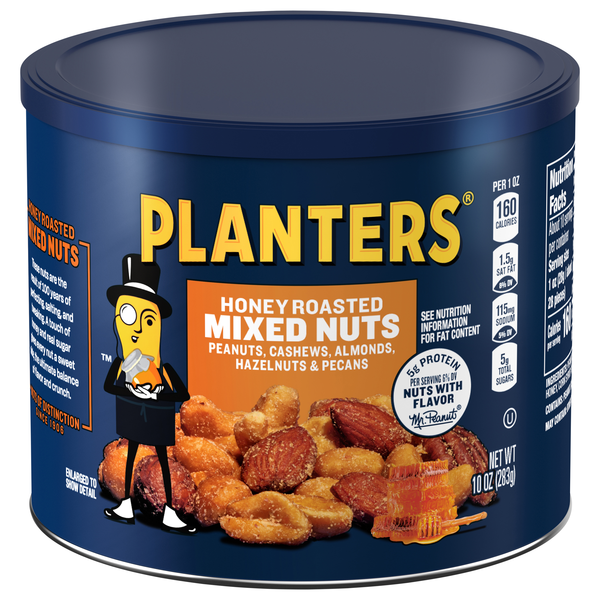 Planters Mixed Nuts Honey Roasted