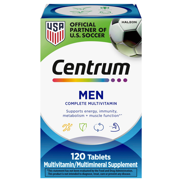 Centrum Men's Multivitamin Multimineral Tablets