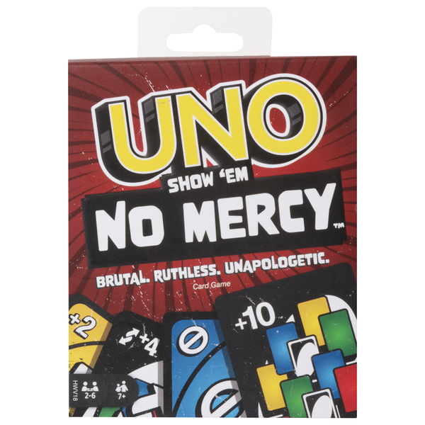 Mattel Uno No Mercy Card Game
