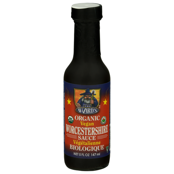 Save On The Wizard S Worcestershire Sauce Vegan Organic Order Online Delivery Stop Shop
