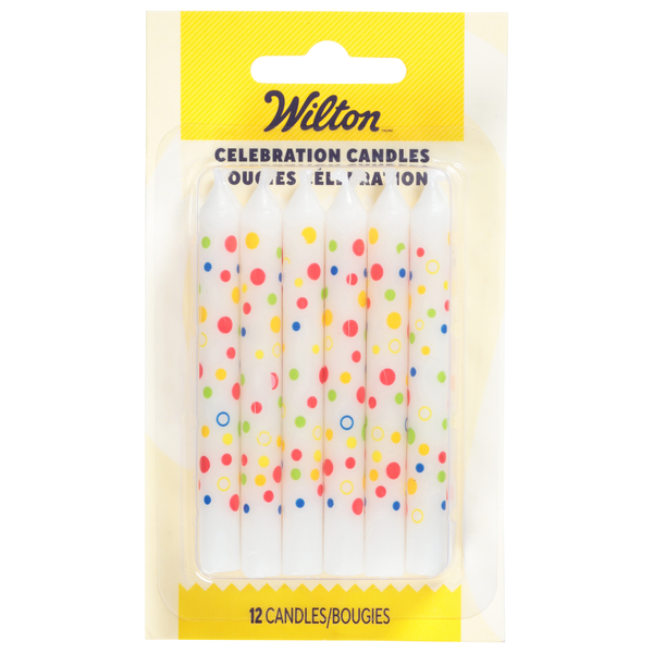 Wilton Sweet Dots Birthday Candles