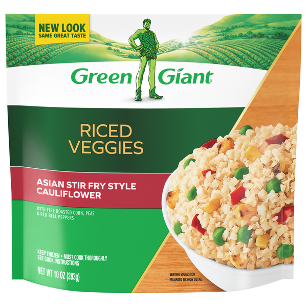 Green Giant Asian Style Stir Fry Riced Cauliflower Veggie Blends