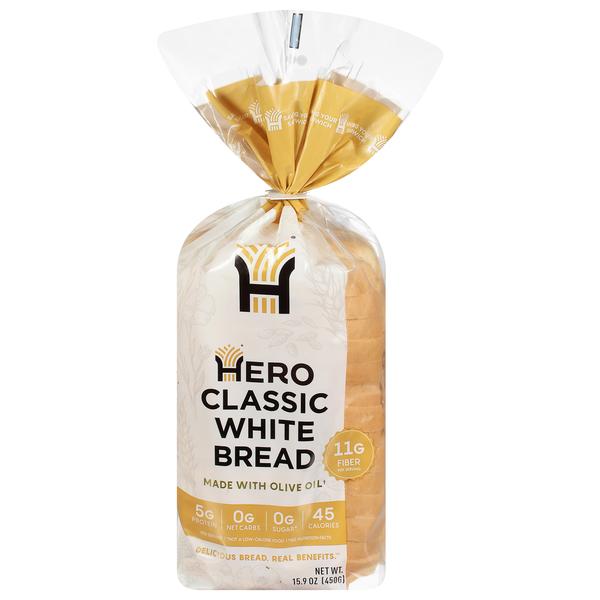 Hero Classic White Bread Sliced