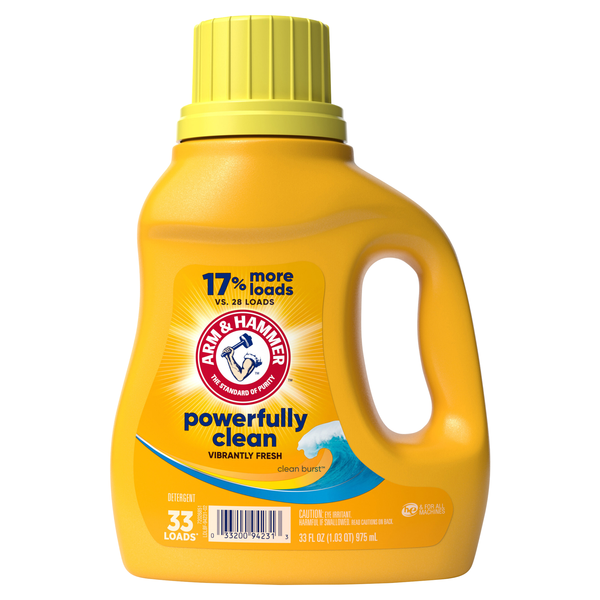 Save on Arm & Hammer Clean Burst Liquid Laundry Detergent Order Online Delivery Food Lion