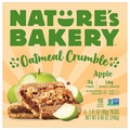Nature's Bakery Apple Oatmeal Crumble Bars - 6 ct
