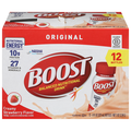 BOOST Original Creamy Strawberry 10g Protein Nutritional Drink - 12 pk