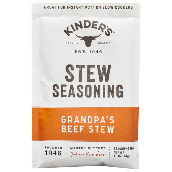 Kinder's Grandpa's Beef Stew Seasoning Packet