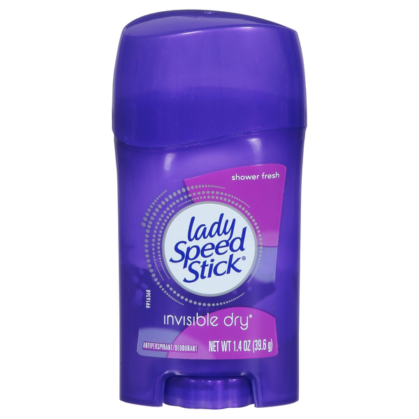 Lady Speed Stick Shower Fresh Antiperspirant Deodorant Invisible Dry