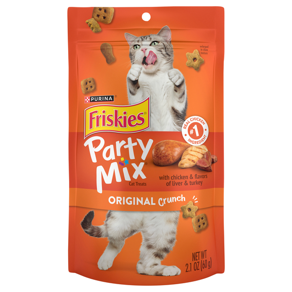 Friskies Party Mix Original Crunch Cat Treats