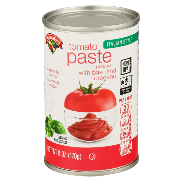 Hannaford Italian Style Tomato Paste with Basil & Oregano