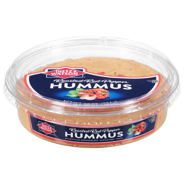 Dietz & Watson Roasted Red Pepper Hummus
