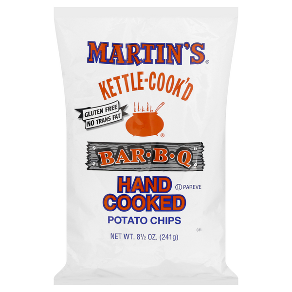 Save on Martin's Kettle Cook'd Potato Chips Hand Cooked BarBQ Order