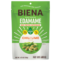 Biena Gluten Free Roasted Chili Lime Flavored Edamame Supersnack