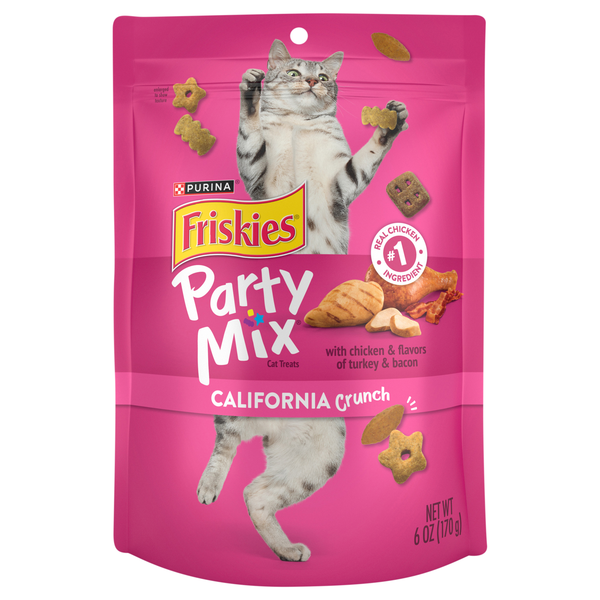 Friskies Party Mix California Crunch Cat Treats