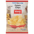 Food Lion Wavy Potato Chips Party Size