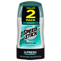 Speed Stick Aluminum Free Regular Deodorant Stick 3oz/2 ct