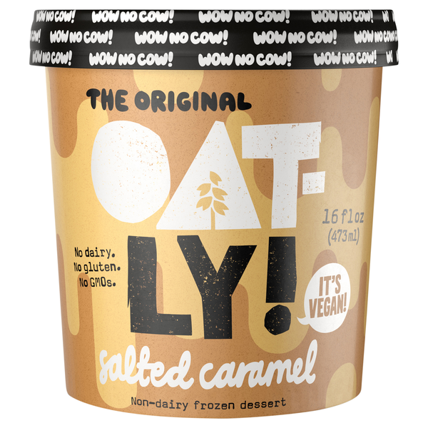Oatly Non-Dairy Vegan Salted Caramel Frozen Dessert