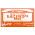 Dr. Bronner's Organic All-One Hemp Tea Tree Pure Castile Soap Bar