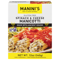 Manini's Gluten Free Spinach & Cheese Manicotti Frozen