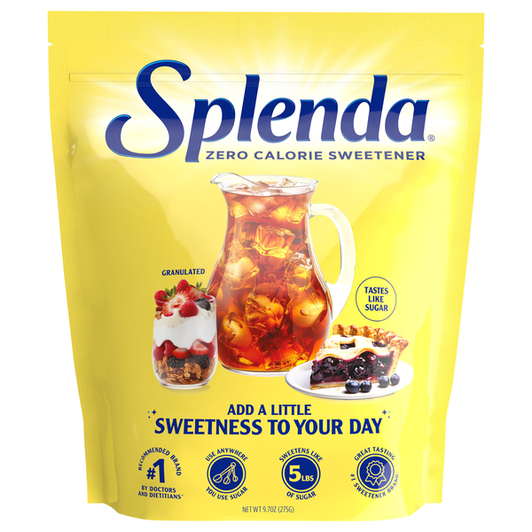 Splenda Zero Calorie Granulated Sweetener