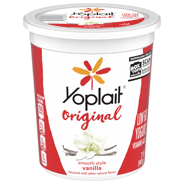 Yoplait Original Low Fat Vanilla Yogurt